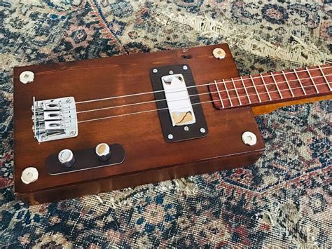 cigar box guitar wood